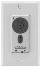 Fanimation TW42 6 Speed DC Reversible Fan and Up / Down Light - White