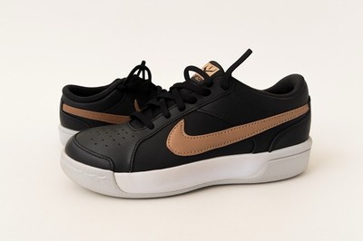 Nike Court Vision Low Next Nature DV3279-001 Black Tan Women s Sneakers Size 6