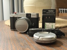 Fujifilm X Series X20 12.0MP Digital Camera - Black Silver TESTED WORKS GREAT