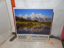 Bits and Piece 1000 piece puzzle-Grand Teton National Park by Nat Chittamai-New
