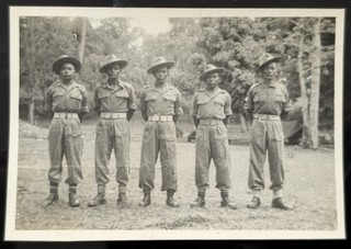 Original 1946 Burma Maymyo Gurkha Regiment Photo Named Soldiers Post WW2 Militar