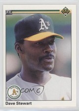 1990 Upper Deck Dave Stewart #272 17fc