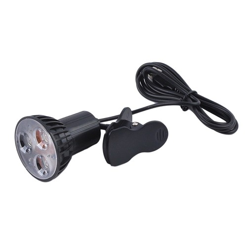 1Pcs Super Bright 3 Led Port Clip On Usb Light Lamp For Laptop Pc Notebook HLF - Photo 5/7