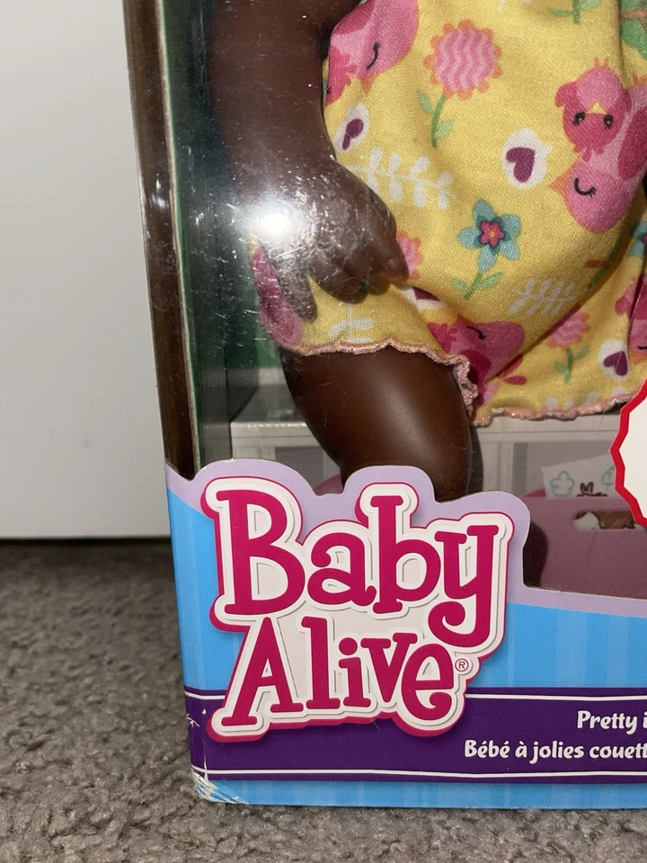 Baby Alive Pretty In Pigtails Kmart Exclusive RARE NIB African American - Image 3 of 4