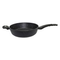 Elo Granit Evolution Schmorpfanne Aluminium Antihaftbeschichtung Schwarz Ø 28 Cm