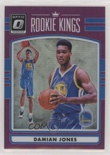 2016-17 Panini Donruss Optic Rookie Kings Purple Prizm Damian Jones #25 jn3