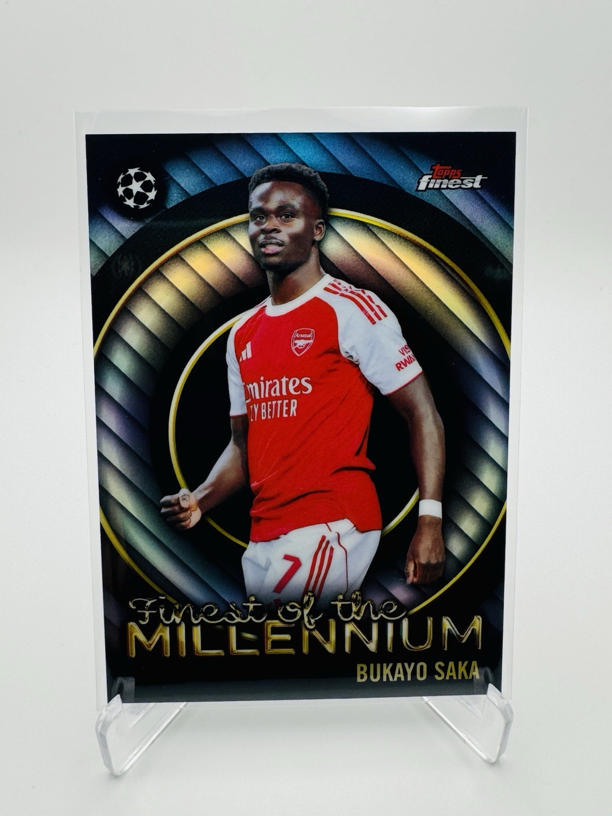 2025-26 Topps Finest UEFA Bukayo Saka - Finest Of The Millennium