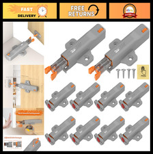 10 Pack Push to Close Cabinet Latch - Heavy Duty Touch Latch for Doors Drawers