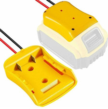Power Adapter Battery Connector DIY Output Adaptor For DeWALT 20V Max 18V Dock