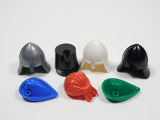 LEGO Lot of 7 Helmets Hats Bandana Minifig Knight Pirate Castle S9