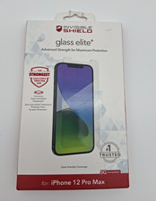 invisibleSHIELD Glass Elite Tempered Glass for iPhone 12 Pro Max Clear Screen