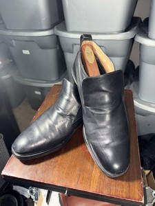 Men\'s Micheal Toschi Size 10 Black Leather 3/4 Slip-On Dress Shoes(124) michael toschi products for sale | eBay main image 4