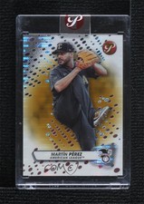 2023 Topps Pristine Gold Pulsar Refractor 9/50 Martin Perez Martín Pérez 0c6