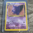Pokemon TCG Fossil Gengar 20/62 Non-Holo Rare Card Vintage