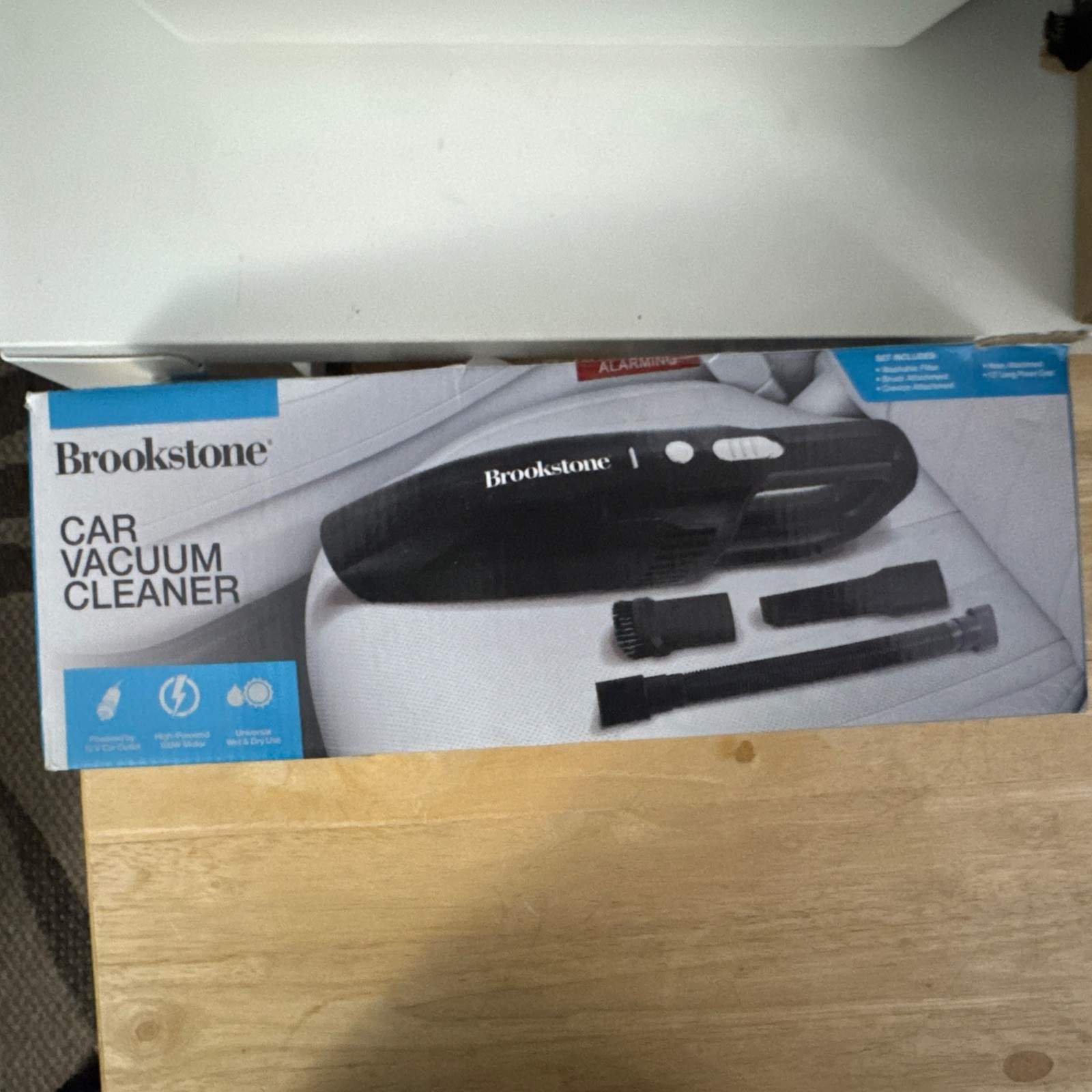 Brookstone Car Vacuum Cleaner