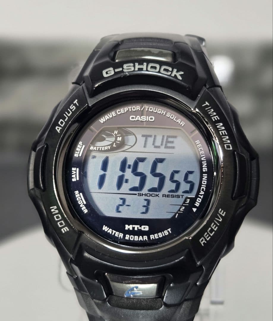 CASIO G-SHOCK MT-G MTG-910DJ Digital Watch Solar Powered Black | eBay