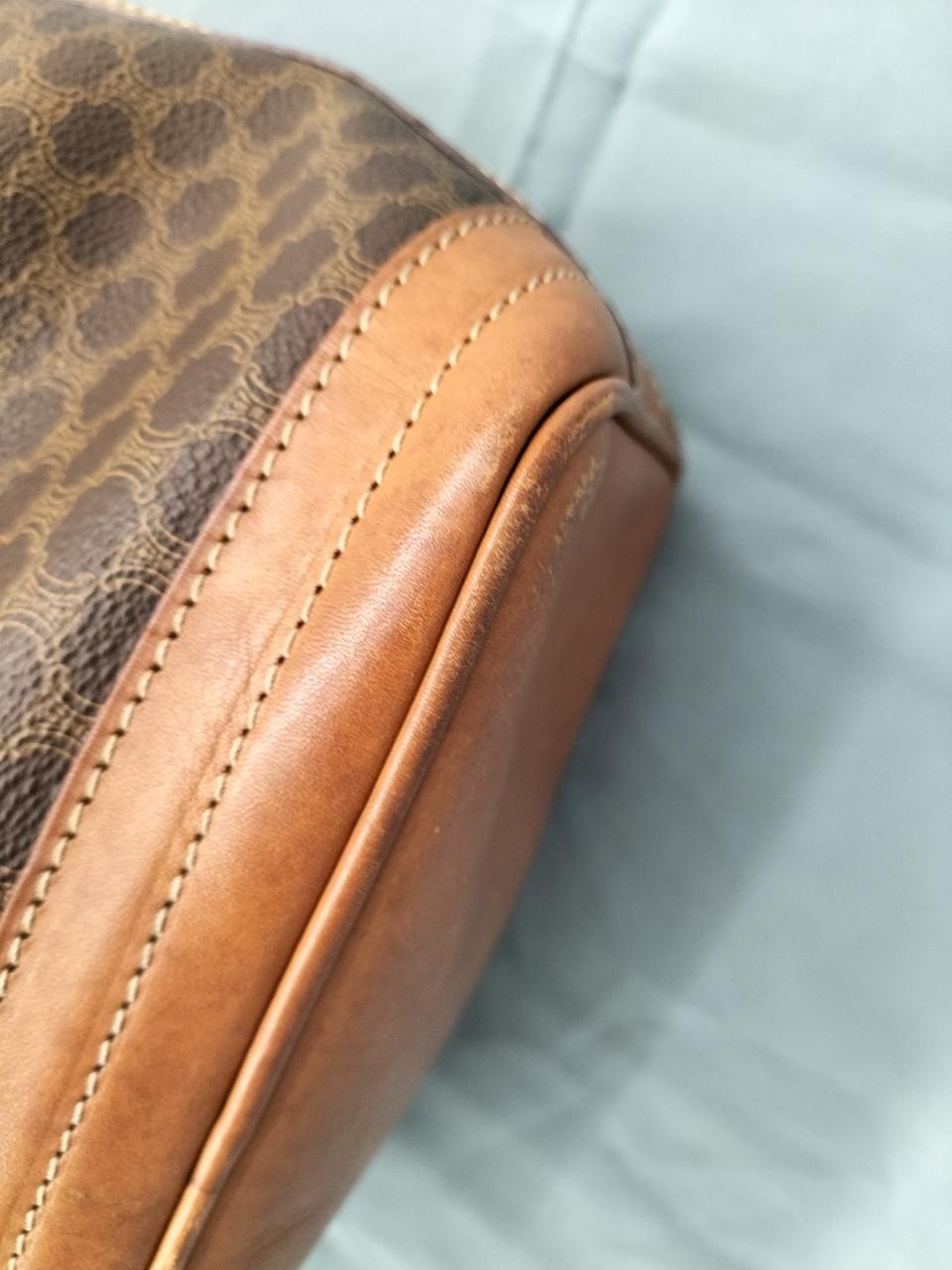 Drawstring Bag Model M90 Macadam Pattern CELINE - image 10