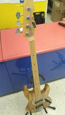 ESP AMEZA-AS Natural Made in Japan 2013 JB Type Solid Body Electric Bass Guitar - image 1 of 4