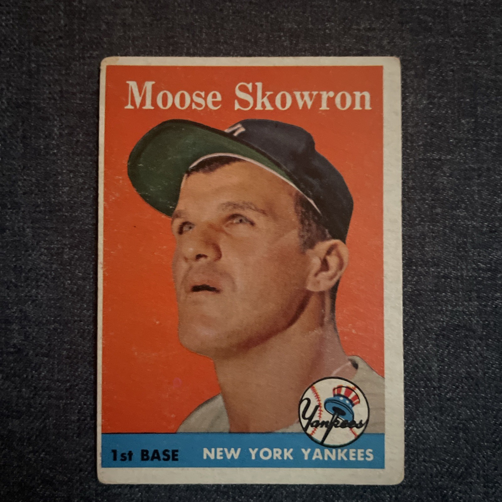 1958 Topps Baseball Bill Skowron #240