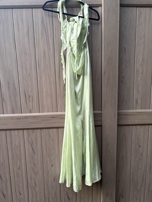 Caroline Dress: Green Maxi Dress for Destination Wedding | Nana Jacqueline S / Green
