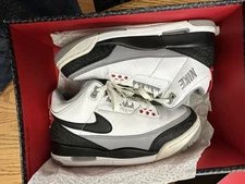 Air Jordan 3 Tinker Hatfield White Size 8.5 Men’s US 
