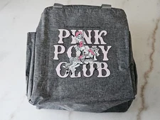 Pink Pony Club Gray Padded/Insulated Travel Bag/Purse Chappell Roan *NEW*