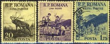Romania 1954  Month of the Wood/Nature/FOREST, used@ y