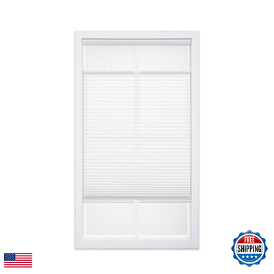 Dez Furnishings Cordless 1 Light Filtering Top Down Bottom Up Cellular Shade