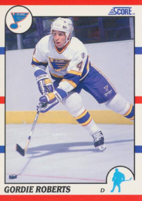 1990-91 Score #245 GORDIE ROBERTS - St. Louis Blues