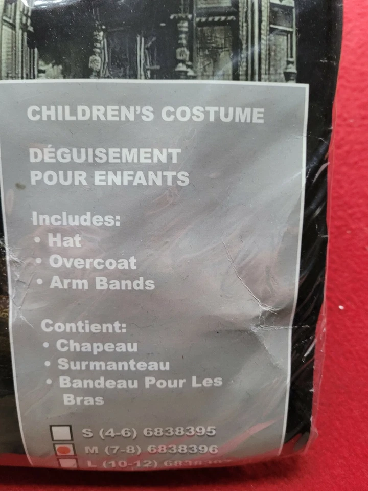 Disfraz de Acosador No Muerto para Niños Halloween Talla 7-8 Foto 3 de 4