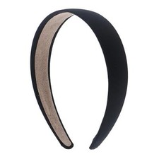Motique Accessories 1 Inch Satin Hard Headband for Women anad Girls