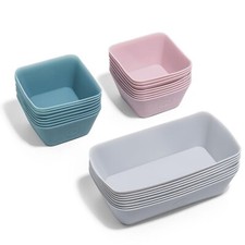 The Silicone Kitchen Reusable Silicone Bento Baking Cups, Non-Toxic... Fast Ship