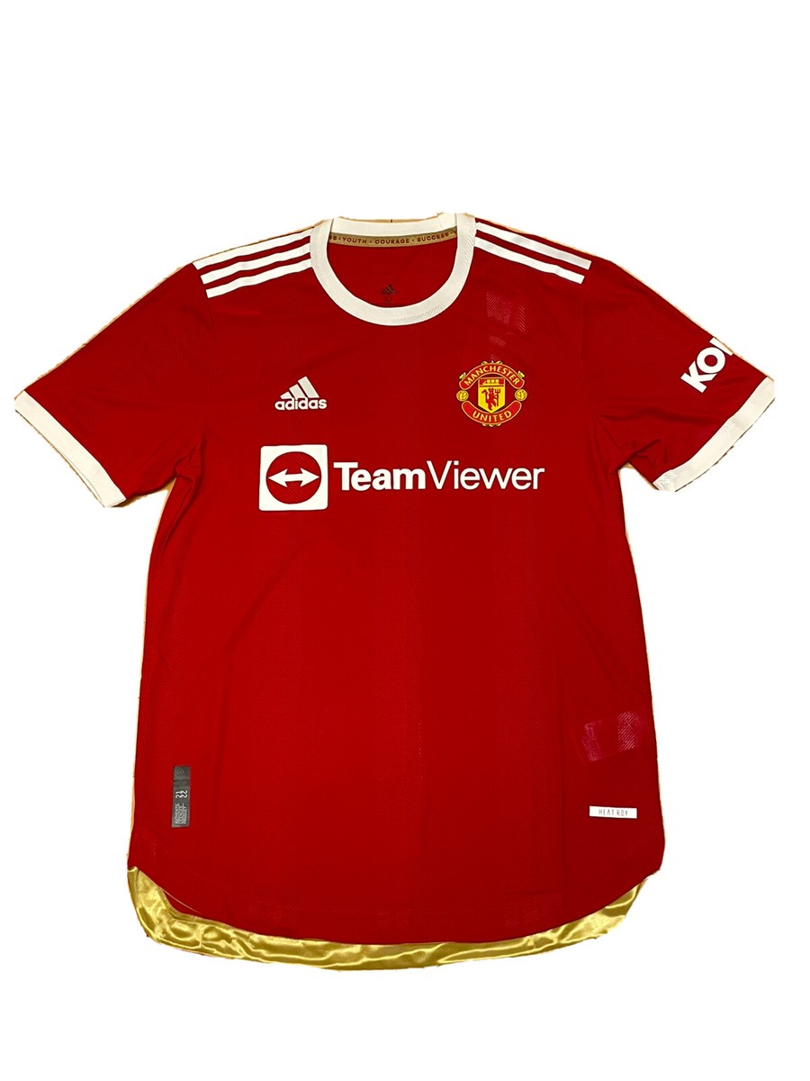 Adidas 2021/22 Manchester United Authentic Home Jersey Red Men's