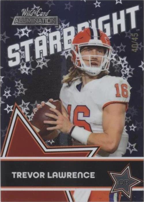 2021 Wild Card Alumination Trevor Lawrence #SB-1 for sale | eBay