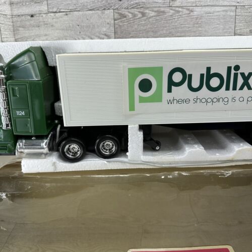 EZTEC Remote Control Semi Truck Publix 18-Wheel Hauler 18” Long Open Box Works - Picture 3 of 23