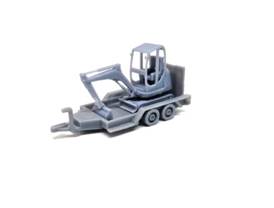 WPD OO Gauge Minidigger & Trailer Sets Model Railway Scenery