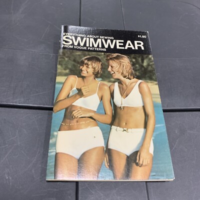 Vintage Everything About Sewing From Vogue Patterns - Swimwear - 1972