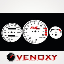 Aprilia RS 50 Tachoscheiben Tacho WEISS