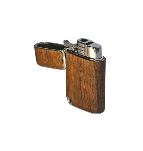 BRIZARD & CO NANO SERIES 2 CIGAR TORCH LIGHTER WENGE WOOD BROWN MSRP $89 - Picture 14 of 20