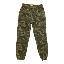 LEVI'S Camo Joggers Youth Boy's Size 12 Elastic Cuff/ Stretch Twill /Pockets