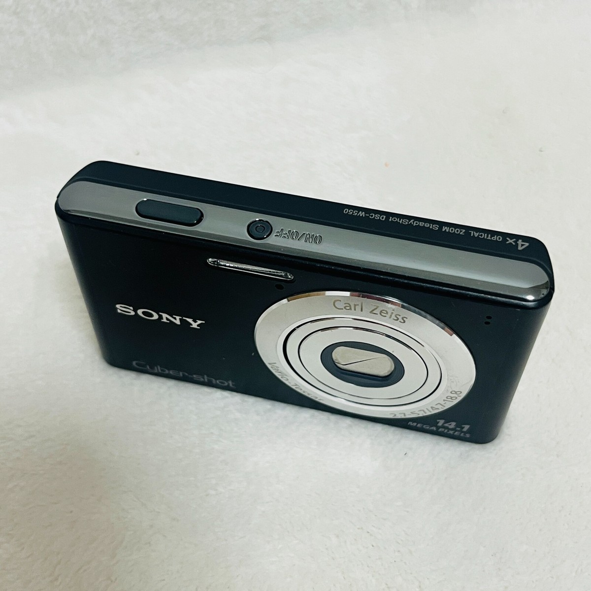 SONY Digital Camera DSC-W550 Black Cyber Shot 4.0x Optical