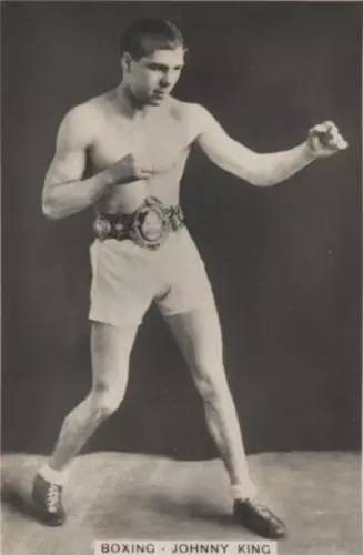 1935 Senior Service Sporting Events and Stars - Johnny King #8