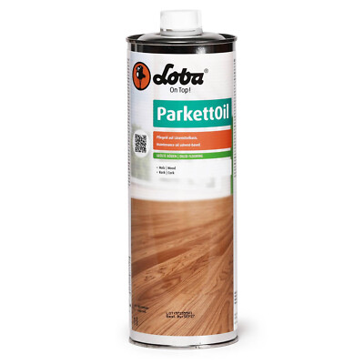 LOBA Parkett Oil 1L Pflegeöl für geölte Parkettböden, Dielenböden