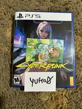 Cyberpunk 2077 Ultimate Edition Lucy PS5 CUSTOM COVER ART & CASE - NO GAME