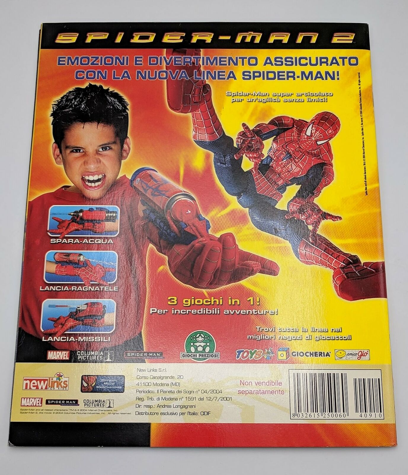 SPIDER-MAN 2 - Marvel 2004 - Album COMPLETO Figurine-Stickers (39