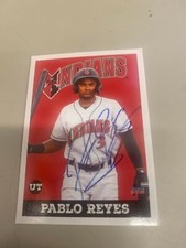Pablo Reyes 2019  Signed Team Card Got In Person
