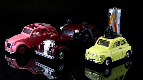 BANDAI Hot Wheels x LUPIN the third the Castle of Cagliostro