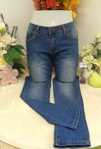 Jeans Slim Femme Taille 36 - Occasion Très Bon état, Couleur Bleu