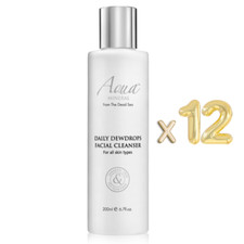 12x Aqua Mineral Spa DAILY DEWDROPS Facial Cleanser - 12 Unit bundle deal
