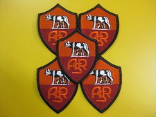 1 PEZZO patch AS ROMA CALCIO toppa ricamata GRANDE ricamo curva sud ULTRAS